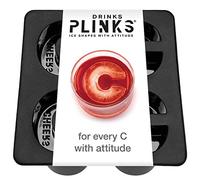 DRINKSPLINKS Silicone Ice Cube Mold Tray - Custom Letter C. Personalized Monogram Big Ice Cube Molds for Whiskey, Bourbon, Cocktails, and Customized Gifts with Initials. Alphabet Mold for Every Name.
