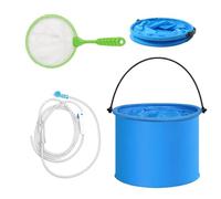 Drip Acclimation Kit for Aquarium 3 Pieces Bucket Net Safe Transition