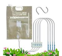 Drip Bags - Automatic Plant Water Supply Tool | Watering System, Adjustable Irrigation Distribution Structure, Home Gardening Maintenance Accessory, for Terrace Apartment Office Flowers