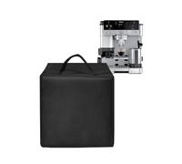 Drip Coffee Maker Cover Luxe Café Machine Lid Waterproof Antistatic Nylon Case Compatible with Ninja Espresso Machine Cappuccino Latte Makers ES601 (Black)
