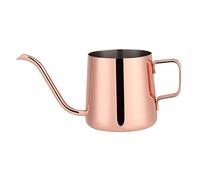 Drip Coffee Pot, 250ml/350ml Stainless Steel Coffee Kettle, Long Gooseneck Spout Kettle Cup for Drip Coffee(Rose Gold, 250ml)