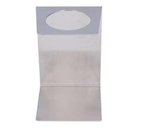 Drip Coffee Stand Samll Size Light Durable Metal Reusable Pour Over Coffee Dripper Stand for Cafe Household (Brushed Stainless Steel Color)