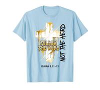 Drip Cross Follow The Word Not The Herd Christian Isaiah T-Shirt