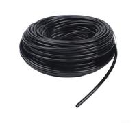 Drip Irrigation Kit 100FT Length with 24 Adjustable Nozzles Ground Nails and Cable Ties for Small Scale Horticulture
