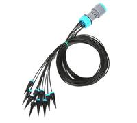 Drip Irrigation Kit - Automatic Garden Watering System, 10 Head Quick Connect Emitters for Precise Flow Control, Outdoor Plant Care Solution for Lawn Patio Greenhouse Use