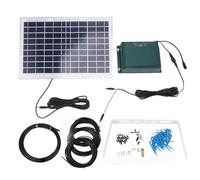 Drip Irrigation Kit, Solar Automatic Drip System, 10W Panel - Smart Timed Irrigation, Water Level Detection, Ideal for Balcony Gardens