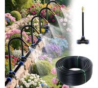 Drip Irrigation Nozzle Filter, Adjustable Quick-Connect System for 5-50m Garden Use, Efficient Watering Solution - Compatible with Various Irrigation Systems