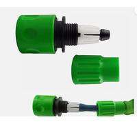 Drip Irrigation Quick Connectors, Leak-Proof Couplers for Garden Greenhouse DIY Micro Watering System