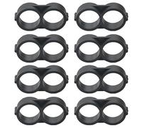 Drip Irrigation Tubing Plug, 10Pack 17mm Drip Irrigation Fittings, Plug for Drip Irrigation Pipe Folding Hose, Drip Line End Closure for Drip and Sprinkler Systems