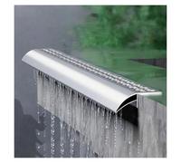 Drip Line Deflector for Exterior Walls/Eaves, Roof Upper Rain Gutters Trim Molding Drip Strip for Outdoor Windows, Under Deck Rain Shield(W2in/5cm,L 96 inch)