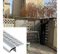 Drip Line for Exterior Walls, Eagle's Beak Molding Trim Strip, Outdoor Roof Edge Protector, Prevent Rain Backflow (12.5m/41ft) for Courtyard Use