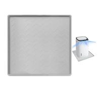 Drip Pan for Portable Air Conditioner, A/C Secondary Condensate Drain Tray, Non-Slip Waterproof Silicone Mat for Catching Spills & Leaks from Small Refrigerator, Humidifier & Machinery
