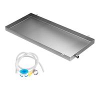 Drip Pan with Drain Hose & Clamp, Versatile Oil Drip Tray for Plants | Drip Pan with Drain Hose & Clamp for Efficient Water Collection in Plants, Cars, and Heaters