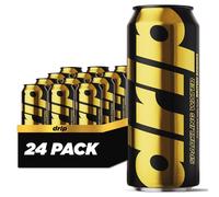 Drip Sparkling Water Multipack (24 Cans x 500ml) | Canned Water From British Springs | Naturally Filtered with Minerals & Electrolytes | Plastic-Free Aluminium Cans