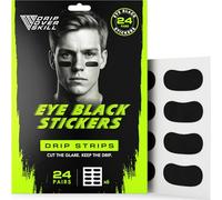 DRIP Strips Eye Black Stickers, 24 Pack Under Eye Tape for Athletes, Sweatproof, No Smear, Athletic-Grade Hold, Perfect for Baseball, Football, Lacrosse, Soccer, Hockey, OG Strips