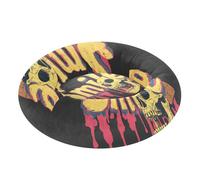 Drip Style Death Skull Pet Dog Bed Warm & Soft Dog & Cat Cushion for Extra Small Size Pets Sleeping S