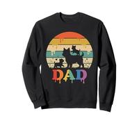 Drip Sunset Yorkshire Terrier Dad Father's Day Mens Womens Sweatshirt
