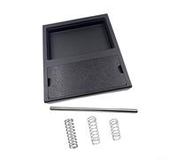 Drip Tray for Gaggia Classic Pro with Extended Low Profile Form Factor Improved Drainage Path and Integrated Nozzle for Consistent Leak Resistance (C)