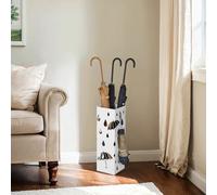 Drip Tray Umbrella Stand, White
