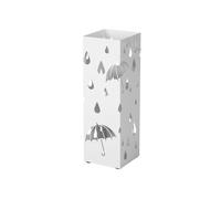 Drip Tray Umbrella Stand, White