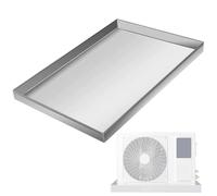 Drip Tray，，Universal Metal Drip Pan for Air Conditioners & Washing Machines - Heavy-Duty, Portable, 140x70cm (55x28in) - Perfect for Indoor/Outdoor Use & Refrigerators, Rust-Resistant Design