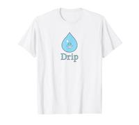Drip Value Graphic T-Shirt, Men, White, M