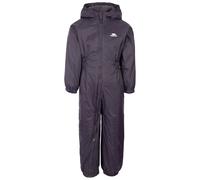 Dripdrop Padded Waterproof Rain Suit Trespass Dark Grey 5-6 Years
