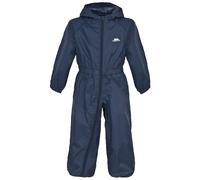 Trespass Padded Waterproof Snow Suit - DripDrop Unisex Children’s Model - Winter - Blue - 7/8 Years