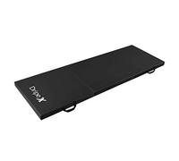 Dripex Folding Gymnastics Exercise Mat - 6FT/8FT Home Gym Mats with Carry Strap 5cm(2’’) Thick Foam Nonslip Soft PU Leather for Yoga/Tumbling/Camp