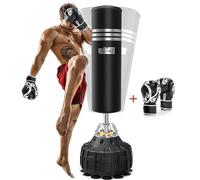 Dripex Free Standing Punch Bag, Heavy Boxing Bag with Suction Cup Base