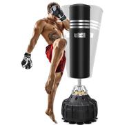 Dripex Free Standing Punch Bag, Heavy Duty Boxing Bag with 19 Suction Cups - 70", Upgraded Pedestal Punching Bag for Adult Men Youth, MMA Muay Thai Kickboxing Home Gym Training