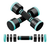Dripex Steel Adjustable Dumbbells Set 2.5kg 5kg 7.5kg 10kg 15kg 25kg Dumbbells Pair Hand Weights with Foam Handle for Men Women Home Gym Fitness Dumbbell Training