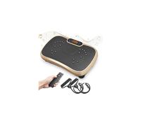 Dripex Vibration Plate Exercise Machine, Whole Body Workout Fitness Vibration Plate, Vibration Power Plate with Resistance Bands,Slim Vibration Platf
