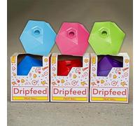 Dripfeed Ball for Horses, Ponies, Equestrian Boredom Breaker (Red)