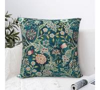 Dripglw Decorative Pillow Cover for Home Décor, Sofa, Living Room, 18 x 18 inches, Blue Green / Blue