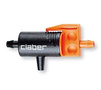 Dripper's Adjustable from 0-6 LPH Claber- Hozelock Compatible 4mm Barb