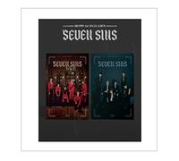 DRIPPIN - 3rd Single Album Seven SINS CD+Folded Poster (RED+ Dark ver. Set (+ 2 Folded Poster))