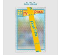 DRIPPIN - DRIPPIN FREE PASS 1st Single Album [ A ] VER. 1ea CD+64p Photo Book+1ea Photo Card+1ea Photo Ticket+1ea Wrist Band K-POP SEALED+TRACKING CODE