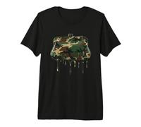 Dripping Camo Purse Military Style Clutch Premium T-Shirt