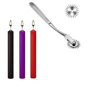 Dripping Candles,Wartenberg Pinwheel,Candles for Dripping,Pin Wheels,Atmosphere Maker Birthday Gift