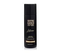 Dripping Gold Luxury Tanning Lotion - Hydrating Self-Tan with Shea Butter & Hyaluronic Acid - Golden Olive Tone, Streak-Free, Long-Lasting Glow