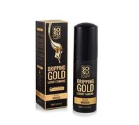 DRIPPING GOLD Luxury Tanning Mousse | Golden Olive Self-Tan with Vitamin E & Hyaluronic Acid | Hydrating, Streak-Free, Long-Lasting Fake Tan Mousse | 150ml