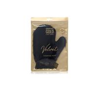 Dripping Gold Women's Luxury Tanning Mitt in Black Dripping Gold Black One Size