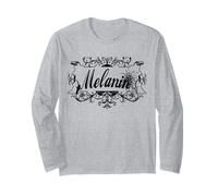 Dripping in Melanin Native African Heritage Black Designed Long Sleeve T-Shirt