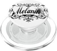 Dripping in Melanin Native African Heritage Black Designed PopSockets PopGrip for MagSafe