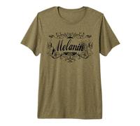 Dripping in Melanin Native African Heritage Black Designed Premium T-Shirt