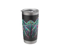 Dripping Japanese Spider Crab Psychedelic Drip Art Stainless Steel Insulated Tumbler
