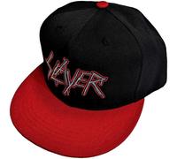 Dripping Logo Snapback Baseball Cap Slayer Black One Size