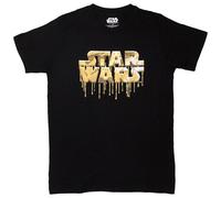 Dripping Logo T-Shirt Star Wars Black XXL