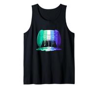 Dripping Paint Gay Men Flag Controller - Gaymers Tank Top